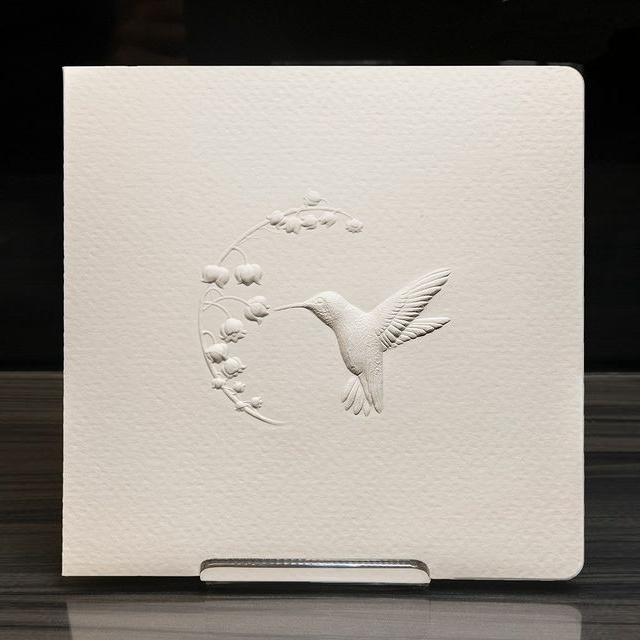 Bas-relief Greeting Cards