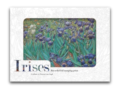 Bas-relief Print - Irises