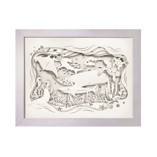 Paper Light Box - Under the Sea
