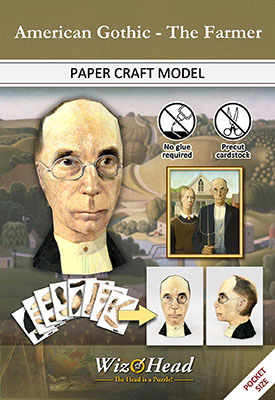 American Gothic - Farmer (Pocket Size)