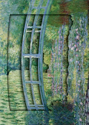 Water Lilies and Japanese Bridge- Claude Monet