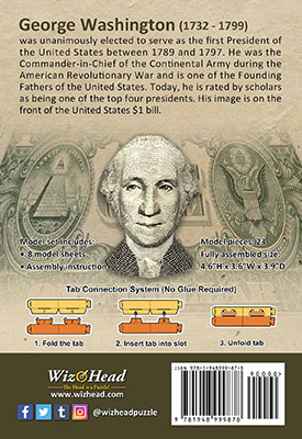 US $1 Bill- George Washington (Pocket Size)