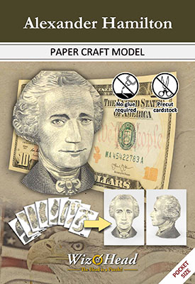 US $10 Bill- Alexander Hamilton (Pocket Size)