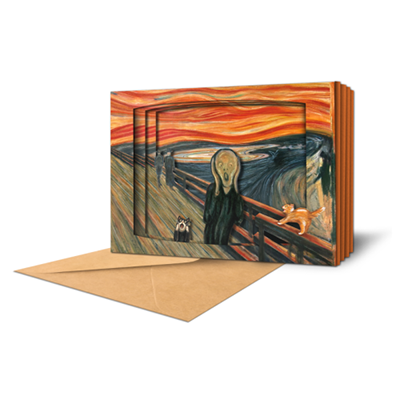 The Scream with Cats