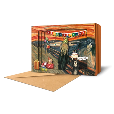 Let us Scream Happy Purrthday