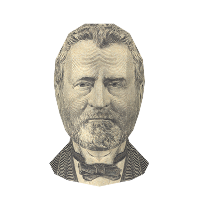 US $50 Bill- Ulysses Grant