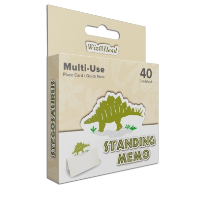 Standing Memo - Stegosaurus
