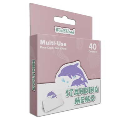 Standing Memo - Dolphin