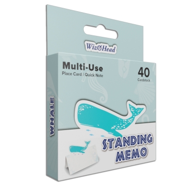 Standing Memo - Whale
