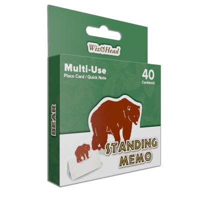 Standing Memo - Bear