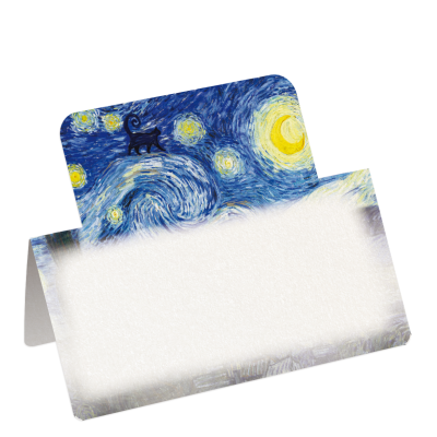 Standing Memo - Purrfect Starry Night
