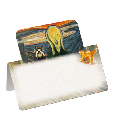 Standing Memo - The Scream & CopyCat